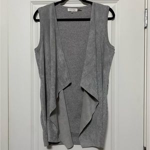 Calvin Klein Suede Mix Vest